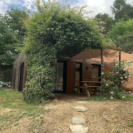 Maison En Bois A Entrechaux Kültér fotó